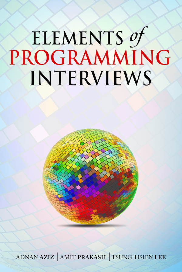 [Elements of Programming Interviews]