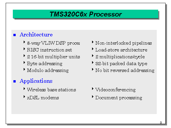 TMS320C6x Processor